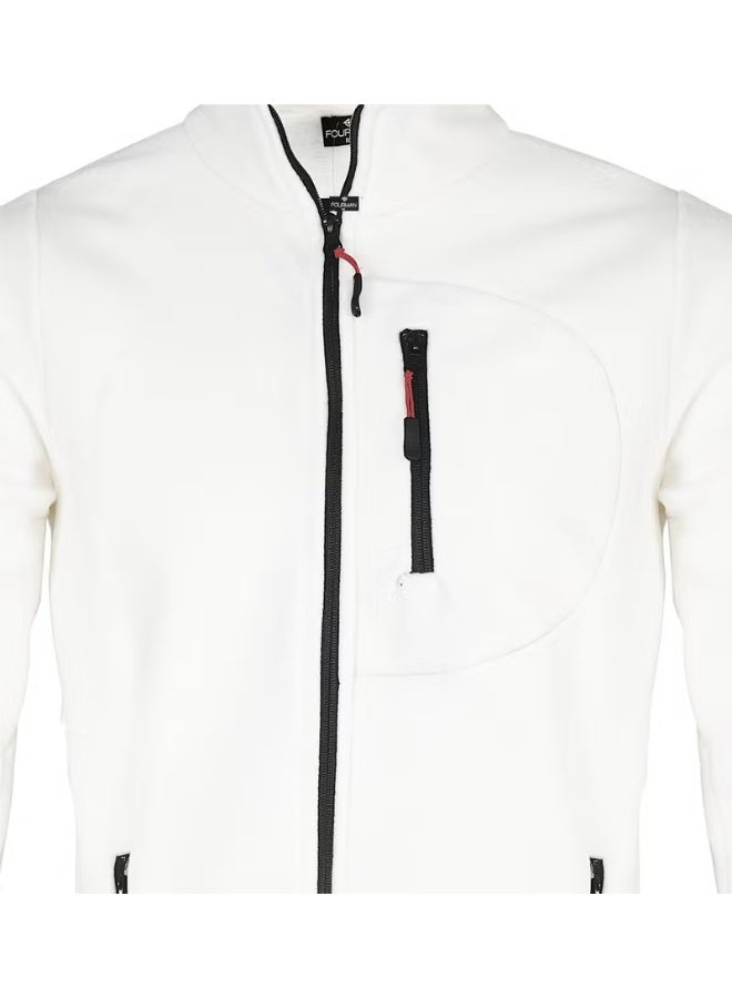 Four Man Windproof 3 Pocket Fleece Jacket - Image 1